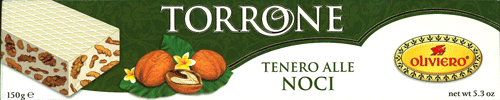 Oliviero Walnut Torrone Bar