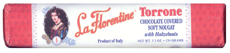 chocolate covered torrone bar