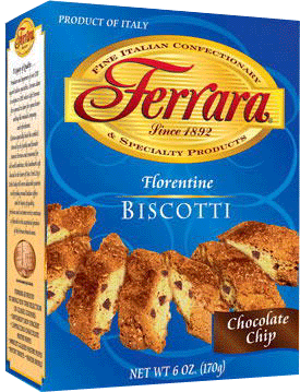 Chocolate chip biscotti