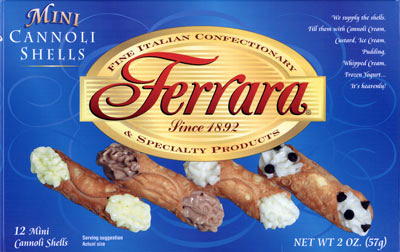 mini cannoli shells