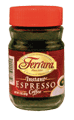 Ferrara instant espresso coffee