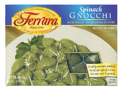 spinach gnocchi