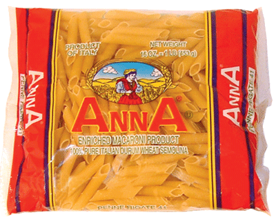 penne rigate pasta