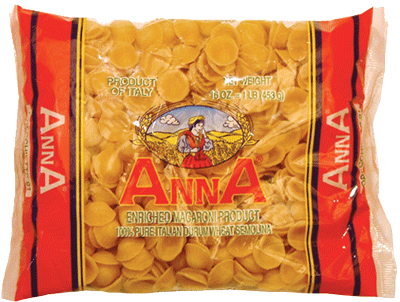 anna orecchiette pasta