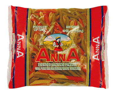 Anna TriColor Penne Rigate