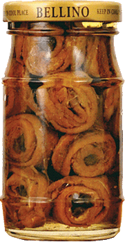 rolled anchovies