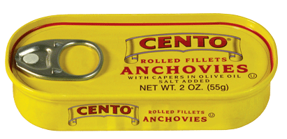 rolled anchovies