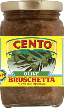 cento olive bruschetta