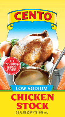 Cento Low Sodium Chicken Stock