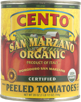 San Marzano Organic tomatoes