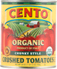 Organic chunky style tomatoes