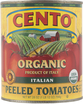 Organic whole italian tomatoes